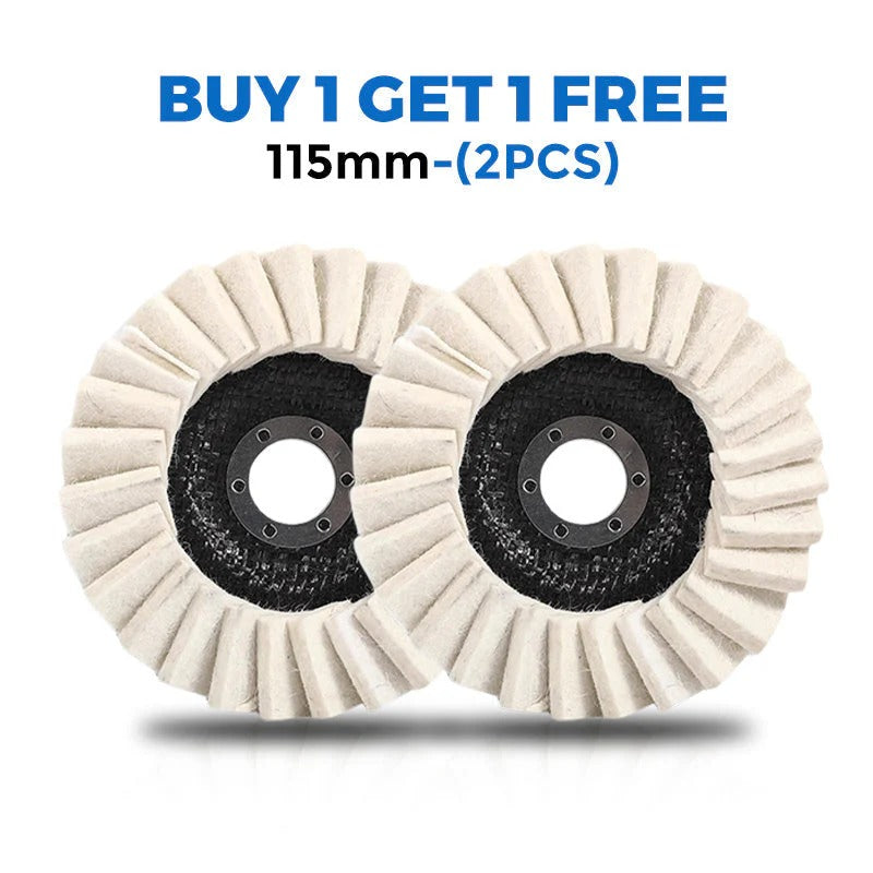 🔥 Wool Felt Flap Disc Polishing Wheel